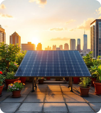 Solar powered home