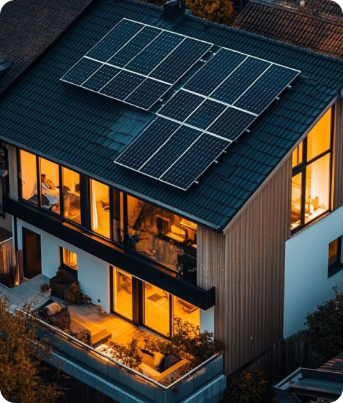 Solar panel installation
