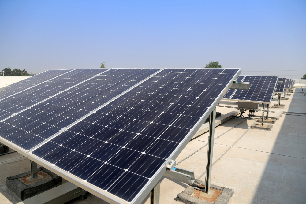 Commercial Solar Setup
